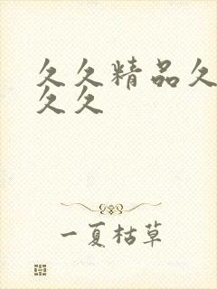 久久精品久久久久久封面