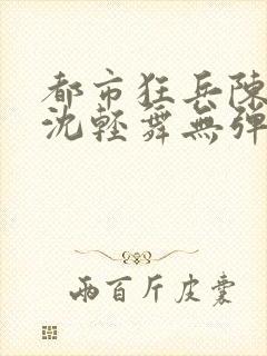 都市狂兵陈六何沈轻舞无弹窗