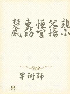 楚东恒父亲楚国威的官场小说封面