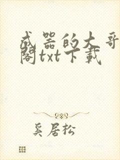 成器的大哥笔趣阁txt下载