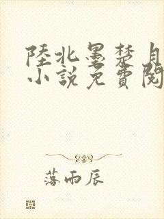 陆北墨楚月离的小说免费阅读无弹窗