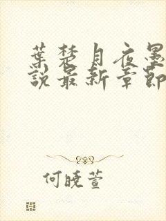 叶楚月夜墨寒小说最新章节正版