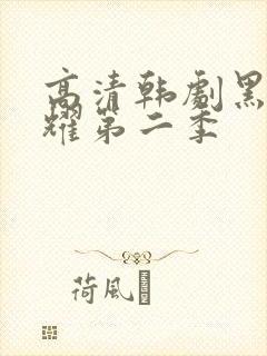 高清韩剧黑暗荣耀第二季