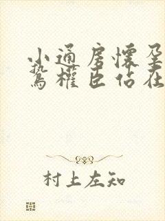 小通房怀孕了阴鸷权臣站在身前