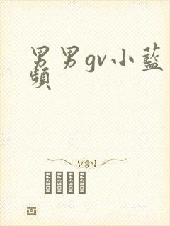 男男gv小蓝视频