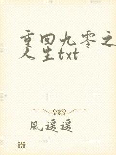 重回九零之暴富人生txt封面