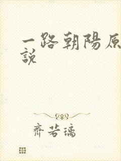 一路朝阳原著小说