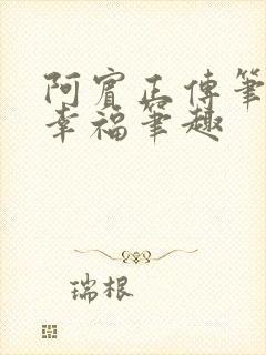 阿宾正传笔趣网幸福笔趣