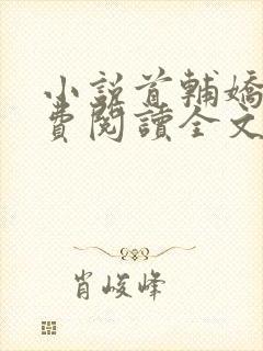 小说首辅娇娘免费阅读全文