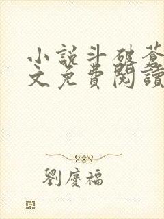 小说斗破苍穹全文免费阅读笔趣阁