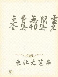 免费无间电视剧全集40集免费观看