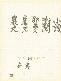 严襄邵衡小说全文免费阅读无弹窗