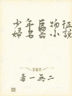 少年巨物征服美妇名器小说