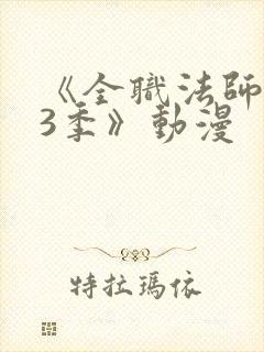 《全职法师 第3季》动漫