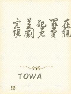 完美犯罪在线电视剧免费观看全集封面