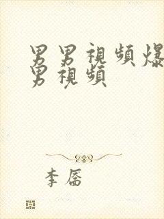 男男视频爆操男男视频封面