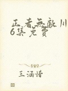 正者无敌川军36集免费封面