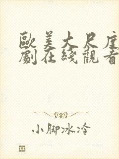 欧美大尺度电视剧在线观看