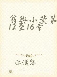 翁与小莹第十部12至16章封面