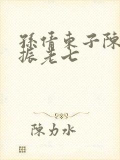 孙倩东子陈三赵振老七封面