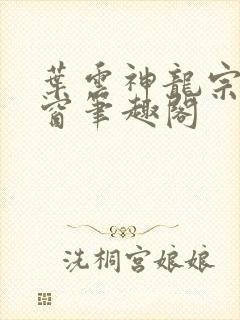 叶云神龙宗无弹窗笔趣阁