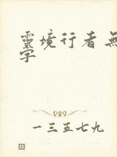 灵境行者 无错字