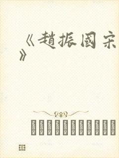 《赵振国宋婉清》