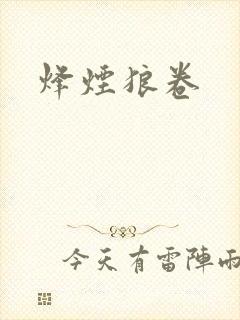 烽烟狼卷封面