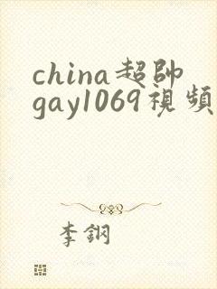 china超帅gay1069视频