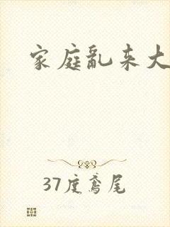 家庭乱来大杂烩