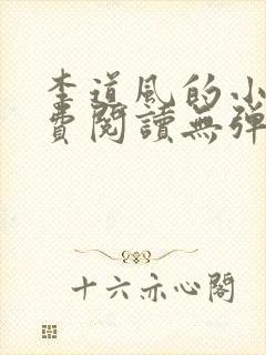 李道风的小说免费阅读无弹窗