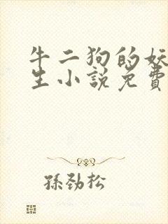 牛二狗的妖孽人生小说免费阅读全文封面