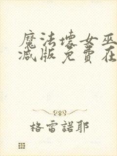 魔法坏女巫未删减版免费在线看