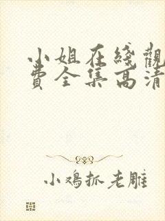 小姐在线观看免费全集高清完整版电影