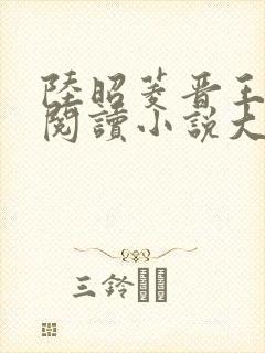 陆昭菱晋王免费阅读小说大结局封面