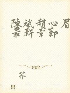 陈斌赵心眉小说最新章节