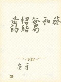 黄绍谷和蔡春妮的结局