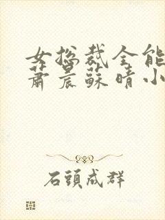 女总裁全能兵王萧晨苏晴小说