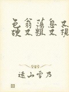 色翁荡息又大又硬又粗又视频图片