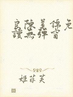 良陈美锦免费阅读无弹窗