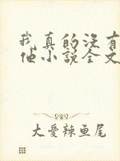 我真的没有引诱他小说全文免费阅读笔趣阁