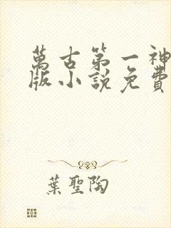 万古第一神完整版小说免费阅读封面