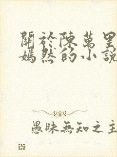 关于陈万里和唐嫣然的小说