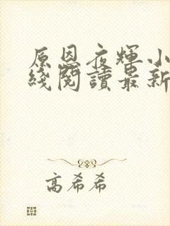 原恩夜辉小说在线阅读最新章节