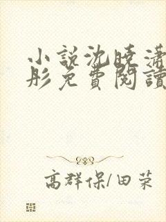 小说沈晓潇林冰彤免费阅读封面