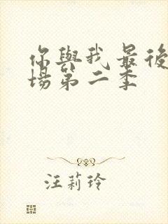 你与我最后的战场第二季