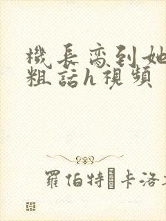 机长脔到她哭h粗话h视频