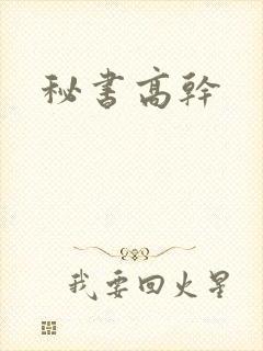 秘书高干
