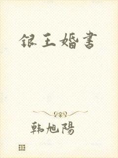 银王婚书封面