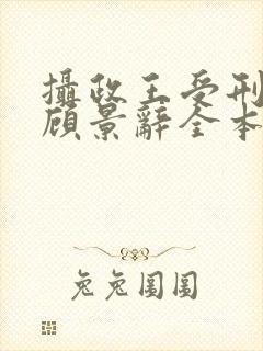 摄政王受刑by顾景辞全本小说